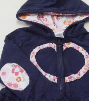 Sweatjacke Gr. 80 von Babyclub by C&A (4114)